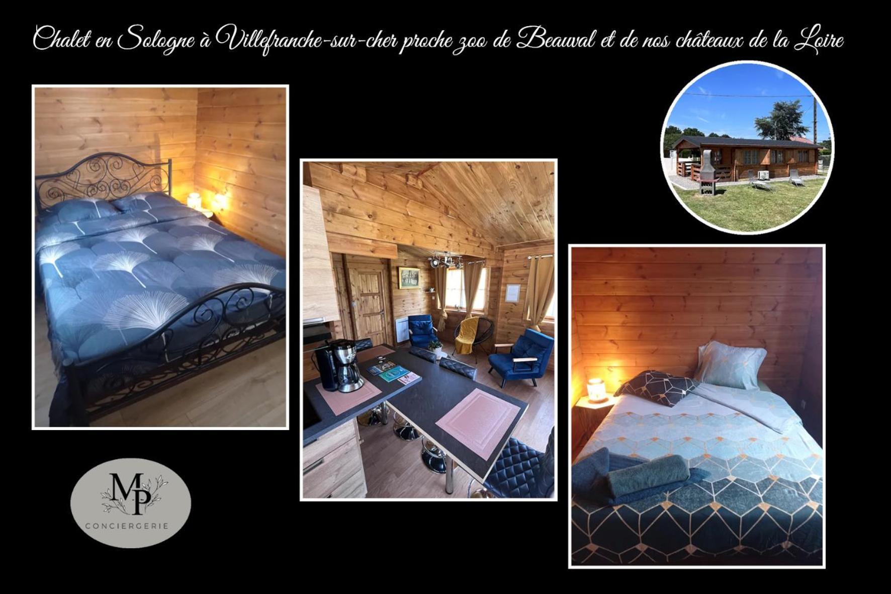 Chalet En Sologne A Villefranche Sur Cher Екстериор снимка